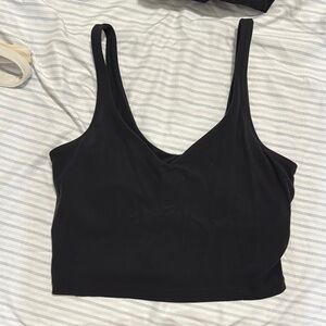 Lululemon Black Sleeveless Top